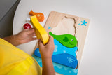 Kiddie Connect Fish Stacker Puzzle