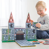 Learn & Grow Magnetic Tile Toppers - Castle Pack