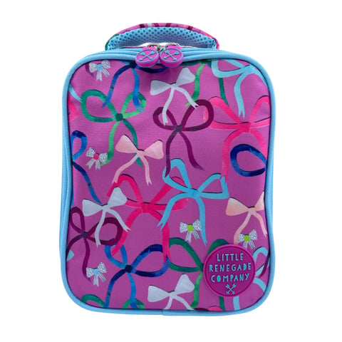 Little Renegade Company Lovely Bows Insulated Lunch Bag - Mini Size