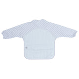 We Might be Tiny Smock Bibs - Lilac Stripe