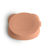 We Might be Tiny Stickie Suction Bowl - Dark Peach