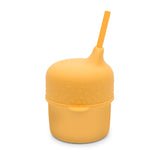 We Might be Tiny Grip Cup & Sippie Lid Set - Mustard