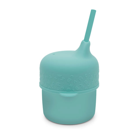 We Might be Tiny Grip Cup & Sippie Lid Set - Pistachio
