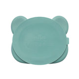 We Might be Tiny Bear Suction Plate - Pistachio