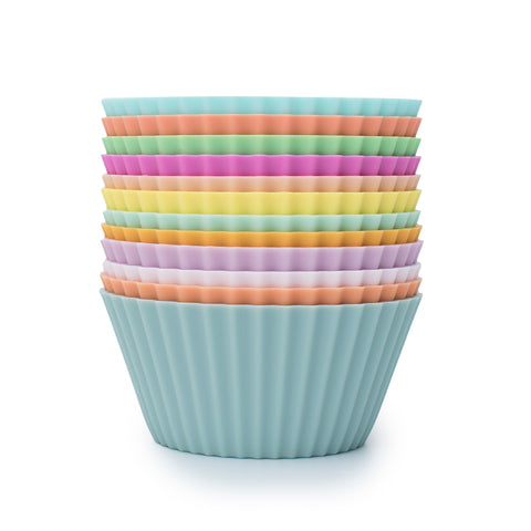We Might be Tiny Silicone Muffin Cups - Brights