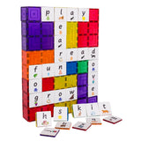 Learn & Grow Magnetic Tile Toppers - Alphabet Lower Case Pack