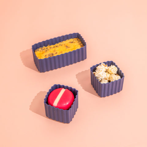 MontiiCo Mixed Bento Cups - Navy