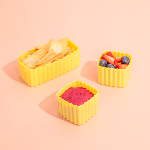 MontiiCo Mixed Bento Cups - Sunbeam