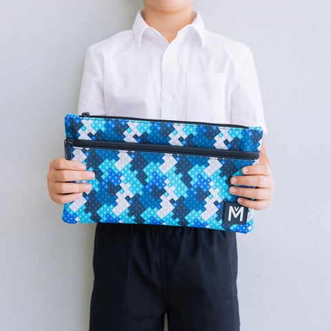 MontiiCo Pencil Case - Block Land