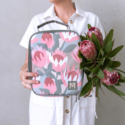 MontiiCo Insulated Lunch Bag - Botanica  (Original Size)