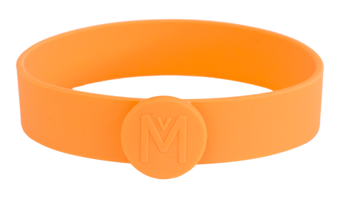 MontiiCo Silicone Cutlery Band - Tangerine