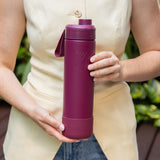 MontiiCo Screw Top Lid - Ruby