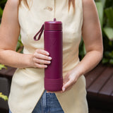 MontiiCo 700ml Universal Drink Bottle Base - Ruby