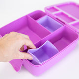 MontiiCo Feast Bento Lunchbox - Fuchsia