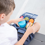 MontiiCo Feast Bento Lunchbox - Navy