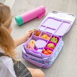 MontiiCo Feast Bento Lunchbox - Lilac