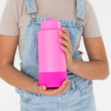 MontiiCo 1L Drink Bottle Sipper with Bumper - Calypso