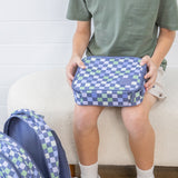 MontiiCo Insulated Lunch Bag - Checkmate (Medium Size)