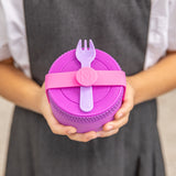 MontiiCo Insulated Mini Food Jar - Fuchsia