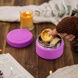 MontiiCo Insulated Mini Food Jar - Fuchsia