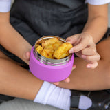 MontiiCo Insulated Mini Food Jar - Fuchsia