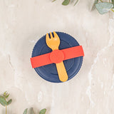 MontiiCo Silicone Cutlery Band - Watermelon