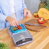 MontiiCo Insulated Lunch Bag - Ripple Cloud (Mini Size)