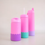 MontiiCo Small Bumper Set - Scallop Lagoon, Dusk & Fuchsia