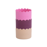 MontiiCo Small Bumper Set - Scallop Ruby, Floss & Sand