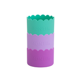 MontiiCo Small Bumper Set - Scallop Lagoon, Dusk & Fuchsia