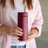 MontiiCo 475ml Universal Drink Bottle Base - Ruby