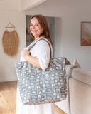 MontiiCo Insulated Tote Bag in Palm Beach