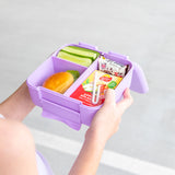 MontiiCo Bite Lunchbox - Lilac
