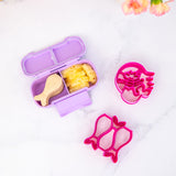 MontiiCo Snack Lunchbox - Lilac