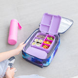 MontiiCo Snack Lunchbox - Lilac