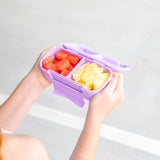 MontiiCo Snack Lunchbox - Lilac