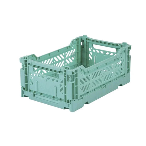 Ay-Kasa Lilliemor Mini Foldable Crate in Ocean (Small Size)