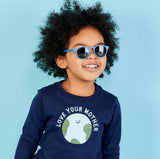 Babiators Eco Collection Keyhole Pacific Blue Sunglasses - Includes Sunglasses Bag