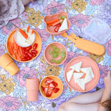 We Might be Tiny Stickie Suction Bowl - Dark Peach