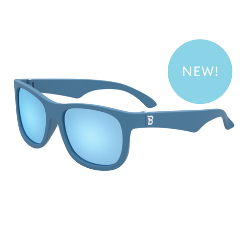 Babiators Midnight Blue Polarised Navigator Sunglasses - Includes Sunglasses Bag