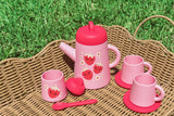 Tiger Tribe Silicone Tea Set - Strawberry Patch