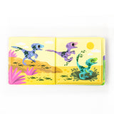 Tiger Tribe Bath Book - Messy Dinosaurs