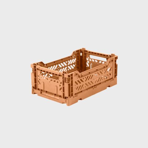 Ay-Kasa Lilliemor Mini Foldable Crate in Tan (Small Size)