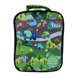 Little Renegade Company Wheels 'n' Roads Insulated Lunch Bag - Mini Size