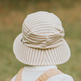 Bedhead Hat Natural Stripe Junior Bucket Hat