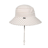 Bedhead Hat Natural Stripe Junior Bucket Hat