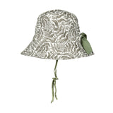 Bedhead Hat Reversible Linen Hat - Fern & Moss