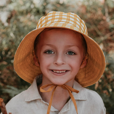 Bedhead Hat Reversible Linen Hat - Marley & Maize