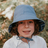 Bedhead Hat Reversible Linen Hat - Stanford & Steele