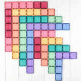 Connetix Magnetic Tiles - 24 Piece Rectangle Pack (Pastel)